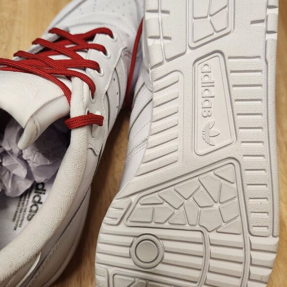 Adidas Rivalry Low Sneakers – Women’s 8.5, white - red laces, Unworn - Picture 8 of 11